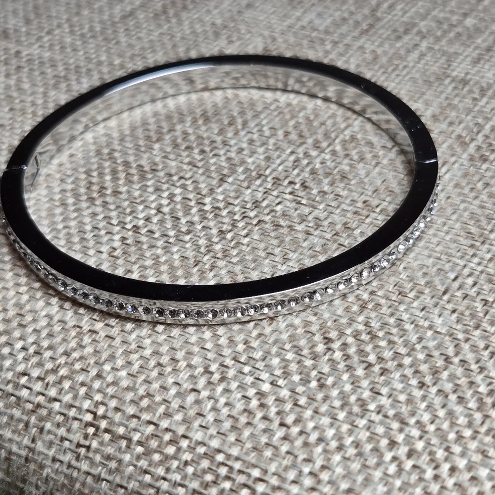 Kate Spade Silver Bangle Set - Picture 6 of 10